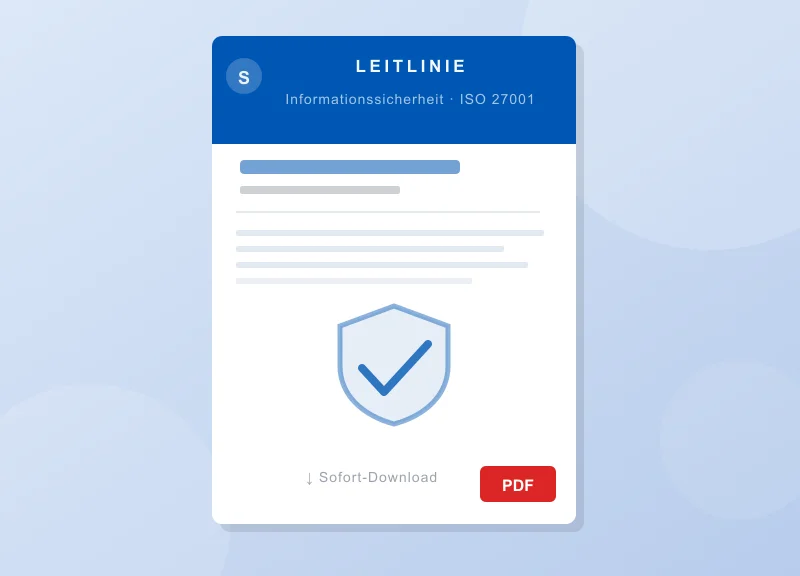 Leitlinie zur Informationssicherheit